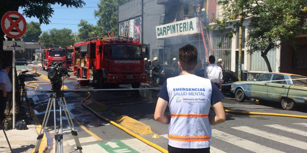 Incendio en Palermo