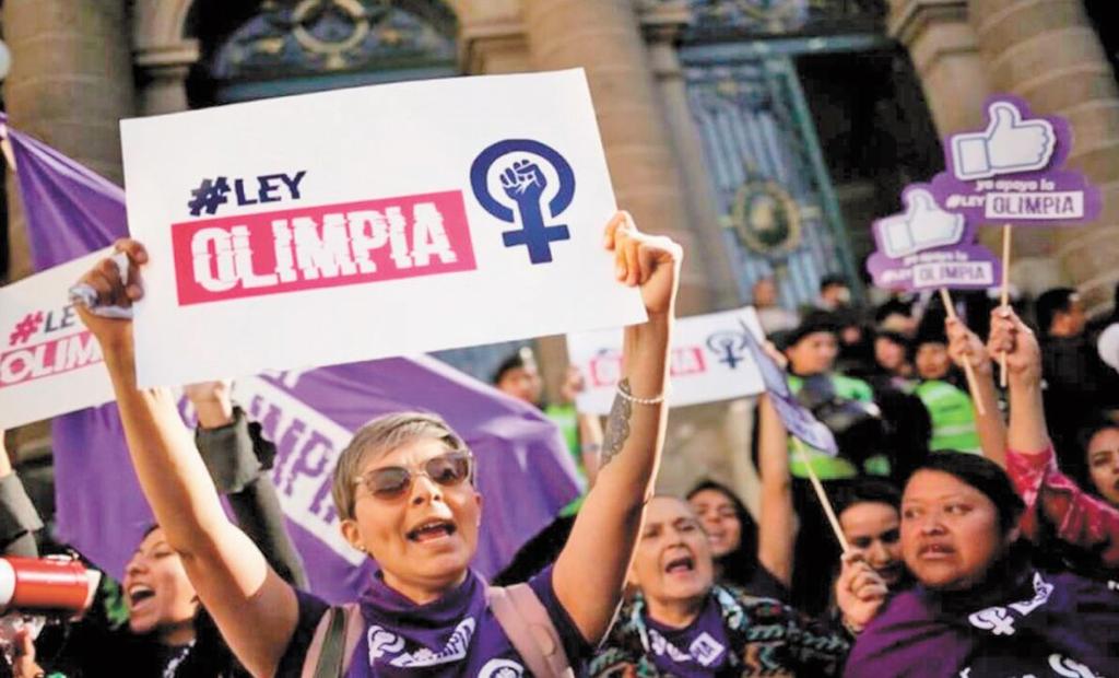 foto ley Olimpia