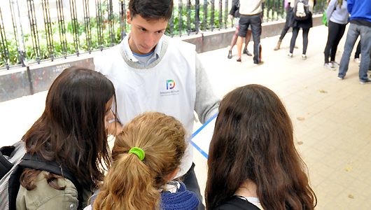 La Defensoría Joven en la calle