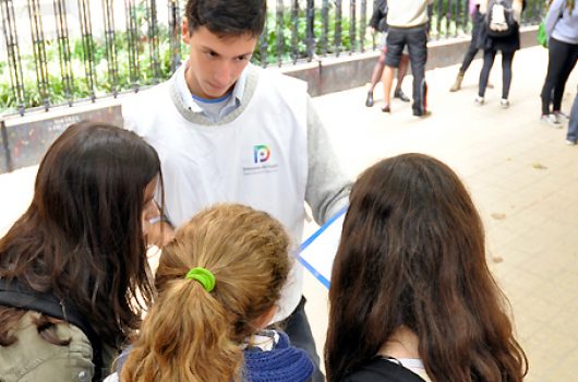 La Defensoría Joven en la calle