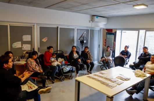 Foto gacetilla - Capacitación sobre derechos de niñas, niños y adolescentes en Punto Violeta