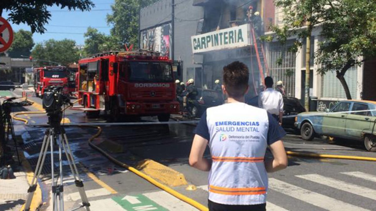 Incendio en Palermo