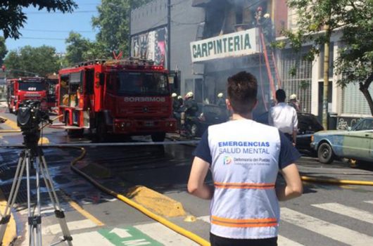 Incendio en Palermo