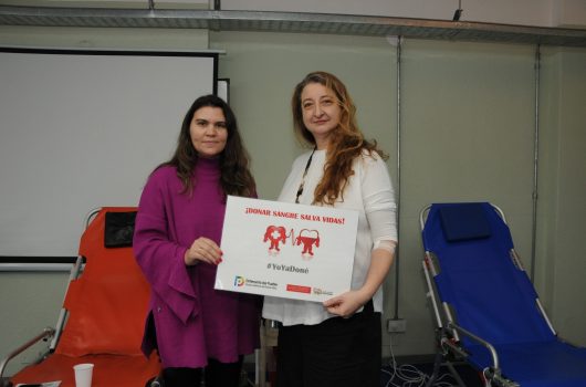 MR y Silke donación 2