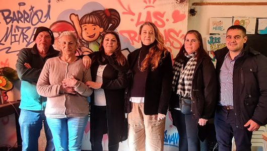 foto reunión madres en lucha