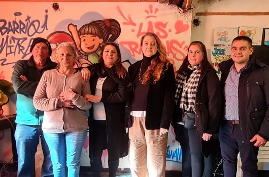 foto reunión madres en lucha